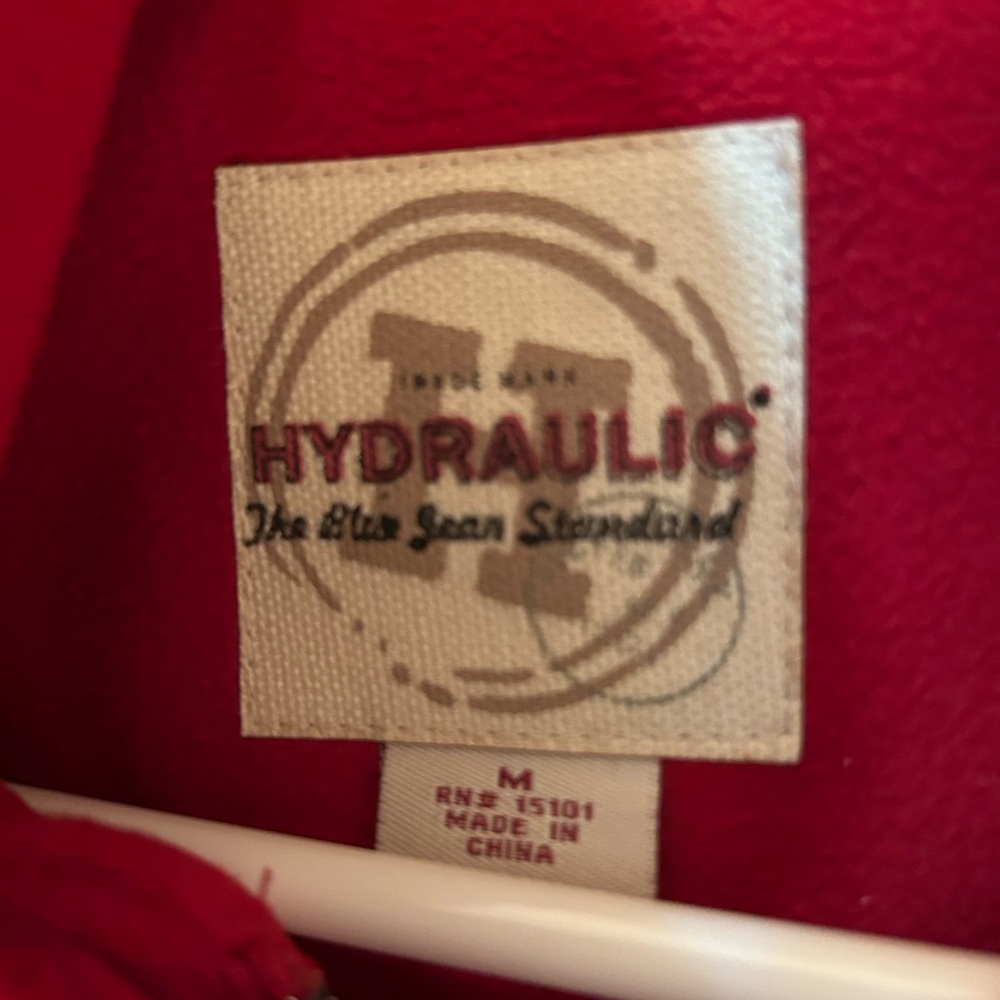 Hydraulic Red Toggle Utility Jacket - image 3